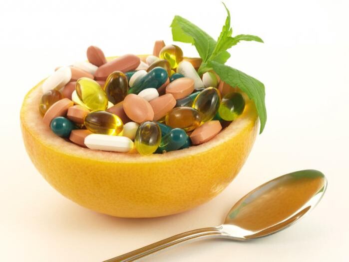 A variety of vitamins to enhance potential