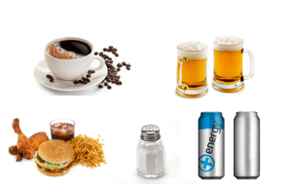 Harmful products for male forces