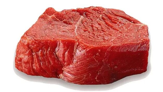Red meat to improve potential