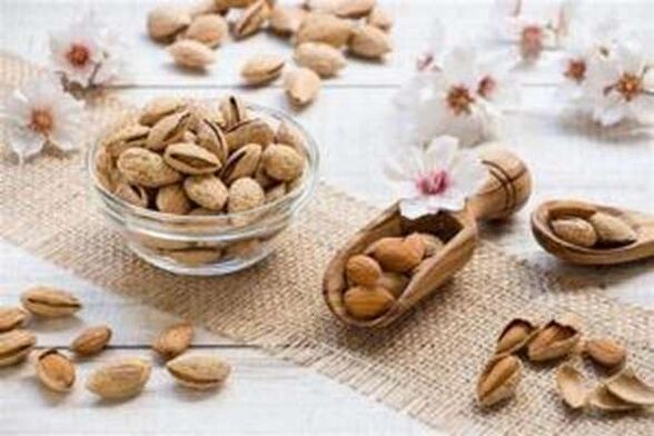 Almonds are well acted on potential