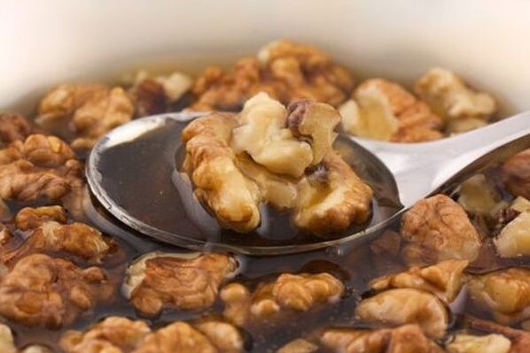 Honey and nuts for potency